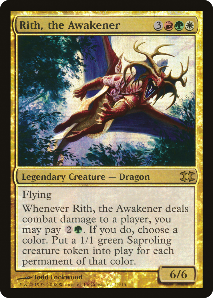Rith, the Awakener (DRB-012) [Misc] From the Vault: Dragons Foil MTG Single Wizards of the Coast