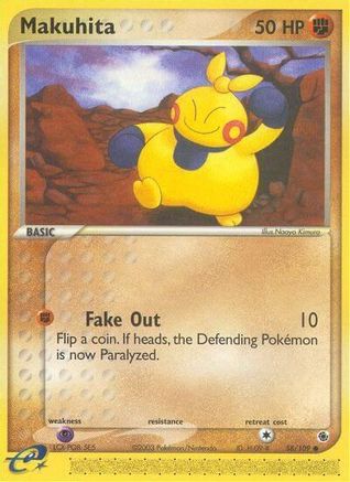 Makuhita - 58/109 (/109) Reverse Holofoil [EX: Ruby & Sapphire] Pokemon Single Pokémon