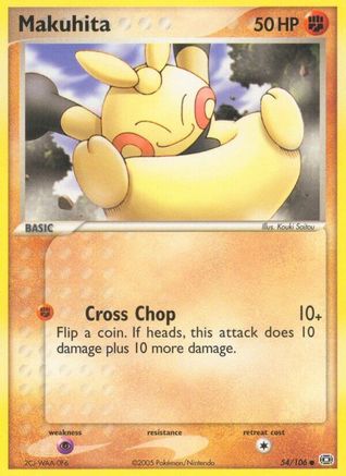 Makuhita (/106) [EX: Emerald] Pokemon Single Pokémon
