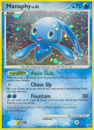 Manaphy (/100) Holofoil [DP: Majestic Dawn] Pokemon Single Pokémon
