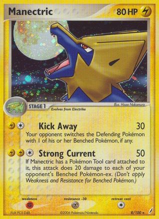 Manectric (8/100) Reverse Holofoil [EX: Crystal Guardians] Pokemon Single Pokémon
