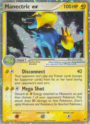 Manectric ex (/107) [EX: Deoxys] Pokemon Single Pokémon