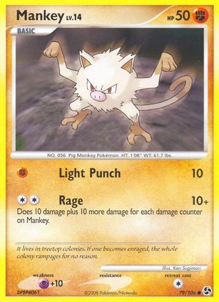 Mankey (/106) [DP: Great Encounters] Pokemon Single Pokémon
