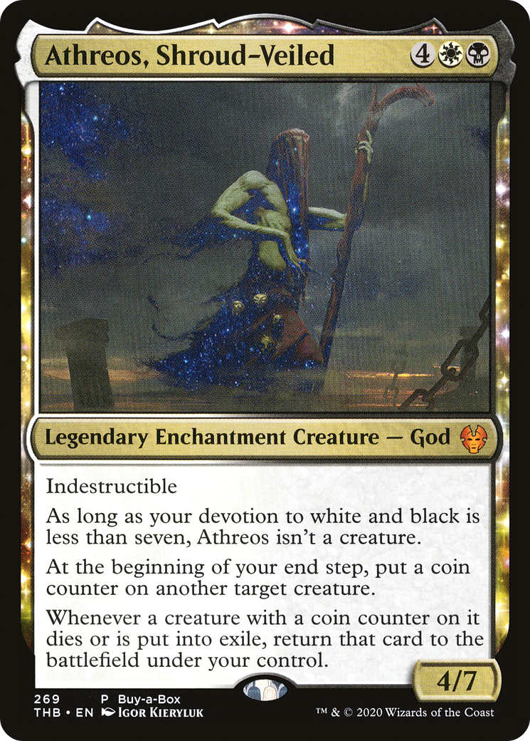 Athreos, Shroud-Veiled (BABP-269) [Theros Beyond Death] Foil MTG Single Wizards of the Coast