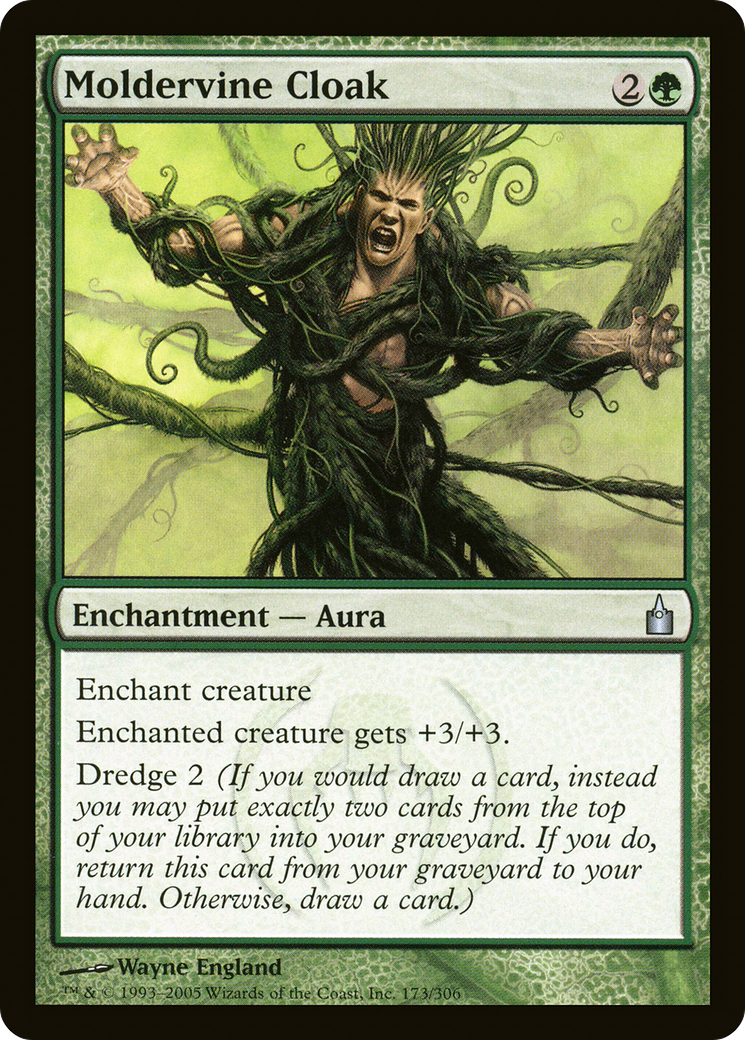 Moldervine Cloak (RAV-173) [Ravnica: City of Guilds] MTG Single Wizards of the Coast