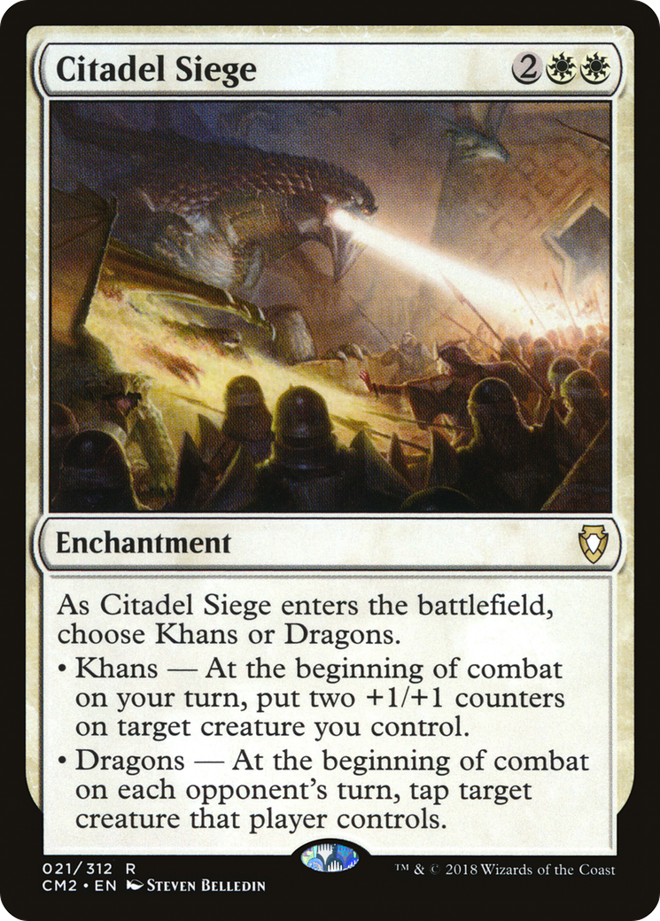 Citadel Siege (CM2-021) [Commander Anthology Volume II] MTG Single Wizards of the Coast