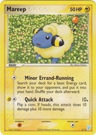 Mareep (/12) [EX: Trainer Kit 2 Plusle & Minun] Pokemon Single Pokémon