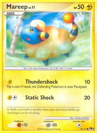 Mareep 14/17 [Promos: POP Series 7] Pokemon Single Pokémon
