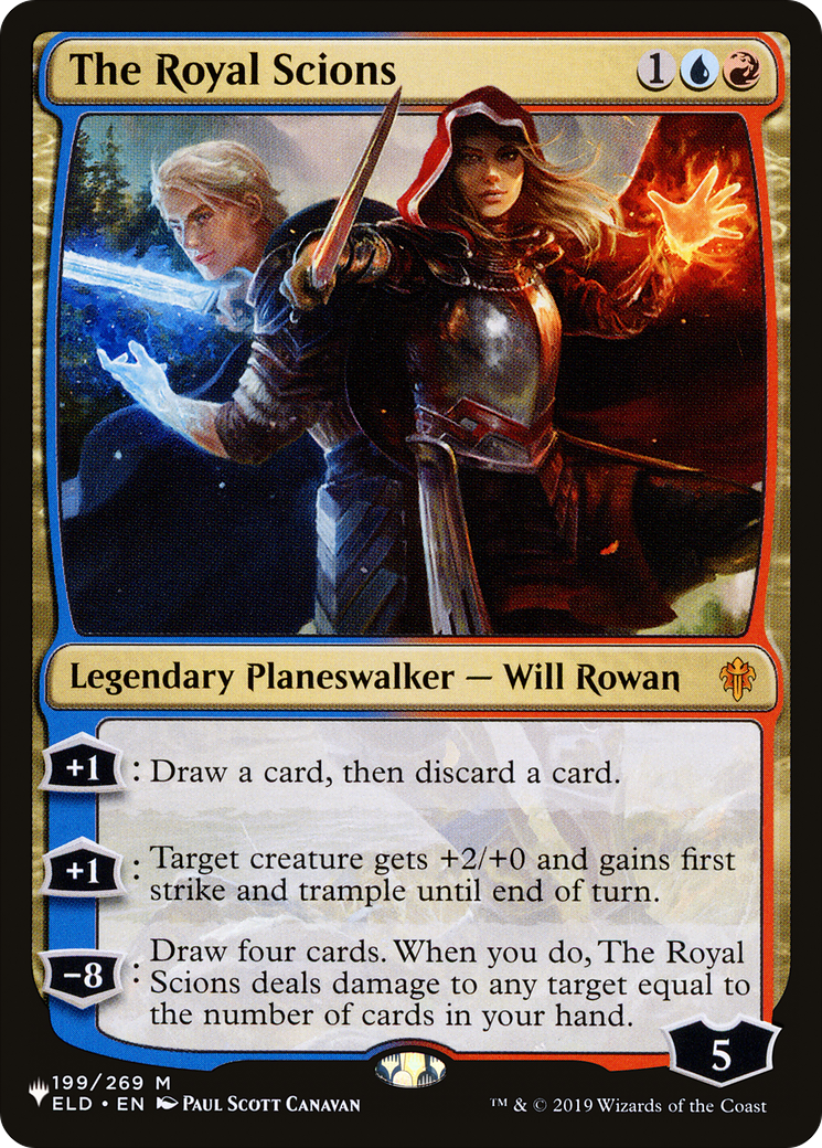 The Royal Scions (LIST-ELD-199) [Mystery Booster] The List MTG Single Wizards of the Coast