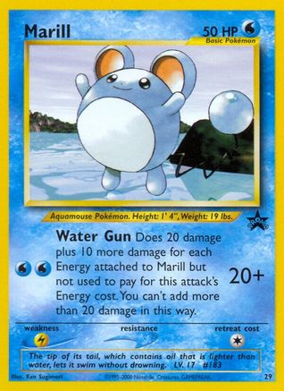 Marill (29/53) [Promos: WoTC Promo] Pokemon Single Pokémon