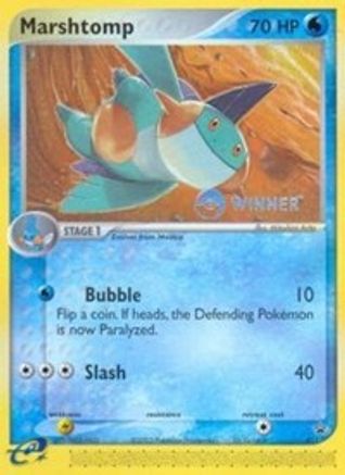 Marshtomp - 011 (e-League) [Winner] (/40) [Promos: Nintendo Promos] Pokemon Single Pokémon