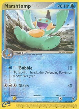 Marshtomp - 40/109 (40/109) Reverse Holofoil [EX: Ruby & Sapphire] Pokemon Single Pokémon
