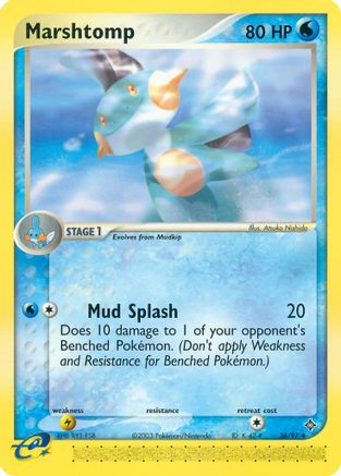 Marshtomp (/97) Reverse Holofoil [EX: Dragon] Pokemon Single Pokémon