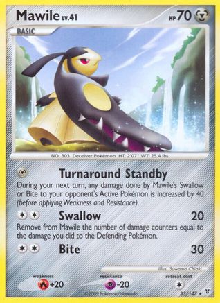 Mawile (/147) Reverse Holofoil [Platinum: Supreme Victors] Pokemon Single Pokémon
