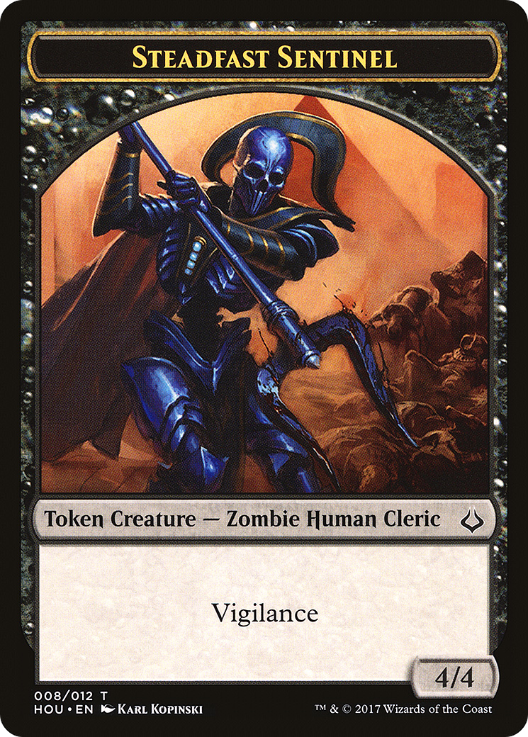 Steadfast Sentinel Token (HOU-008) [Tokens] Hour of Devastation Tokens MTG Single Wizards of the Coast
