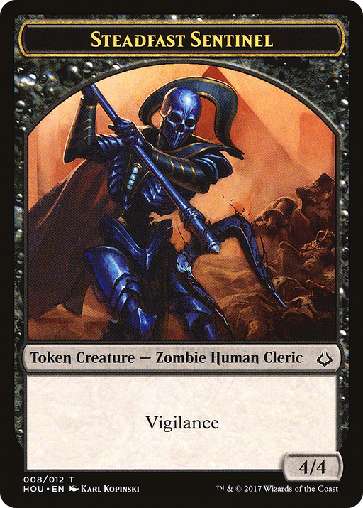 Steadfast Sentinel Token (HOU-008) [Tokens] Hour of Devastation Tokens MTG Single Wizards of the Coast