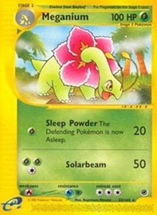 Meganium (53) (/165) Reverse Holofoil [Vintage: Expedition] Pokemon Single Pokémon