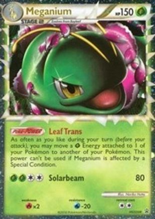 Meganium (Prime) - HGSS08 (/25) Holofoil [Promos: HGSS Promos] Pokemon Single Pokémon