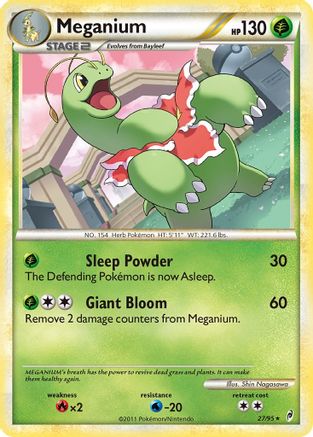 Meganium (/95) [HGSS: Call of Legends] Pokemon Single Pokémon