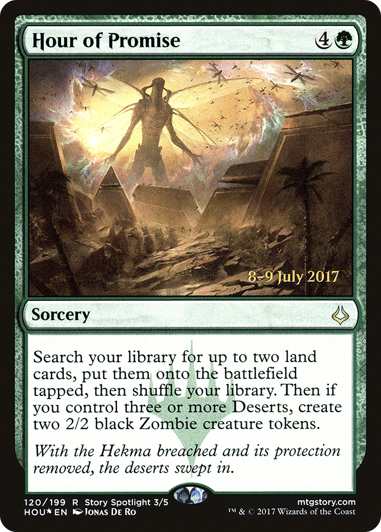 Hour of Promise (PRE-120) [Hour of Devastation Promos] Foil MTG Single Wizards of the Coast
