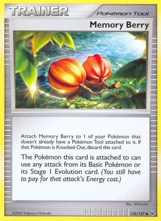 Memory Berry (/127) Reverse Holofoil [Platinum: Base set] Pokemon Single Pokémon