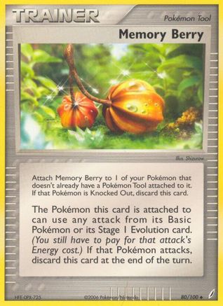 Memory Berry (/100) Reverse Holofoil [EX: Crystal Guardians] Pokemon Single Pokémon