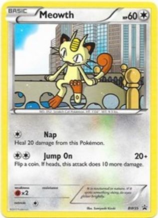 Meowth - BW35 (/101) [Promos: BW Promos] Pokemon Single Pokémon