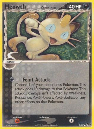 Meowth (Delta Species) 11/17 [Promos: POP Series 5] Pokemon Single Pokémon
