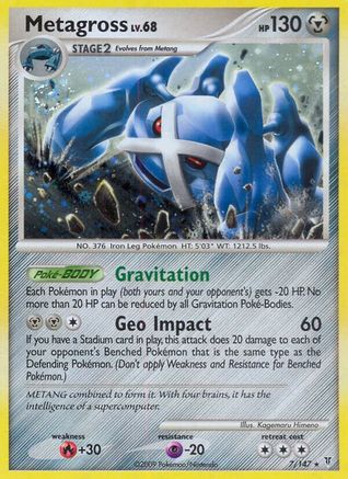 Metagross (/147) Reverse Holofoil [Platinum: Supreme Victors] Pokemon Single Pokémon