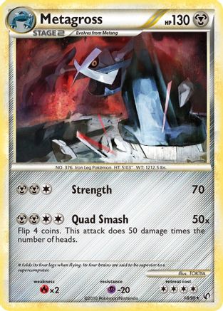 Metagross (/90) [HGSS: Undaunted] Pokemon Single Pokémon
