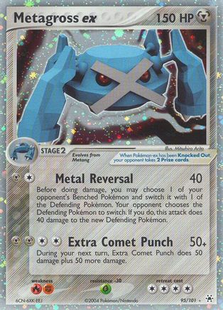 Metagross ex (/101) Holofoil [EX: Hidden Legends] Pokemon Single Pokémon