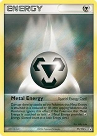 Metal Energy (Special) (/110) Reverse Holofoil [EX: Holon Phantoms] Pokemon Single Pokémon