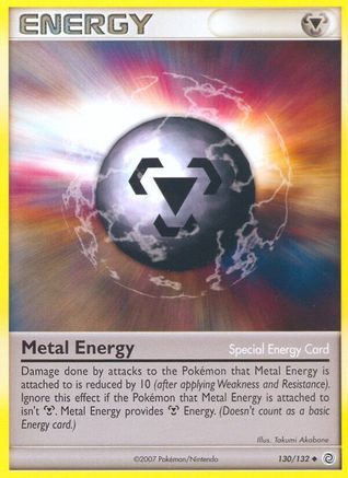 Metal Energy (130/132) [DP: Secret Wonders] Pokemon Single Pokémon