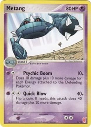 Metang (/12) [EX: Trainer Kit 2 Plusle & Minun] Pokemon Single Pokémon