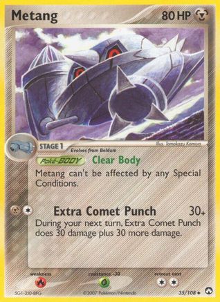 Metang (/108) Reverse Holofoil [EX: Power Keepers] Pokemon Single Pokémon