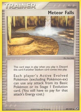Meteor Falls (/107) [EX: Deoxys] Pokemon Single Pokémon