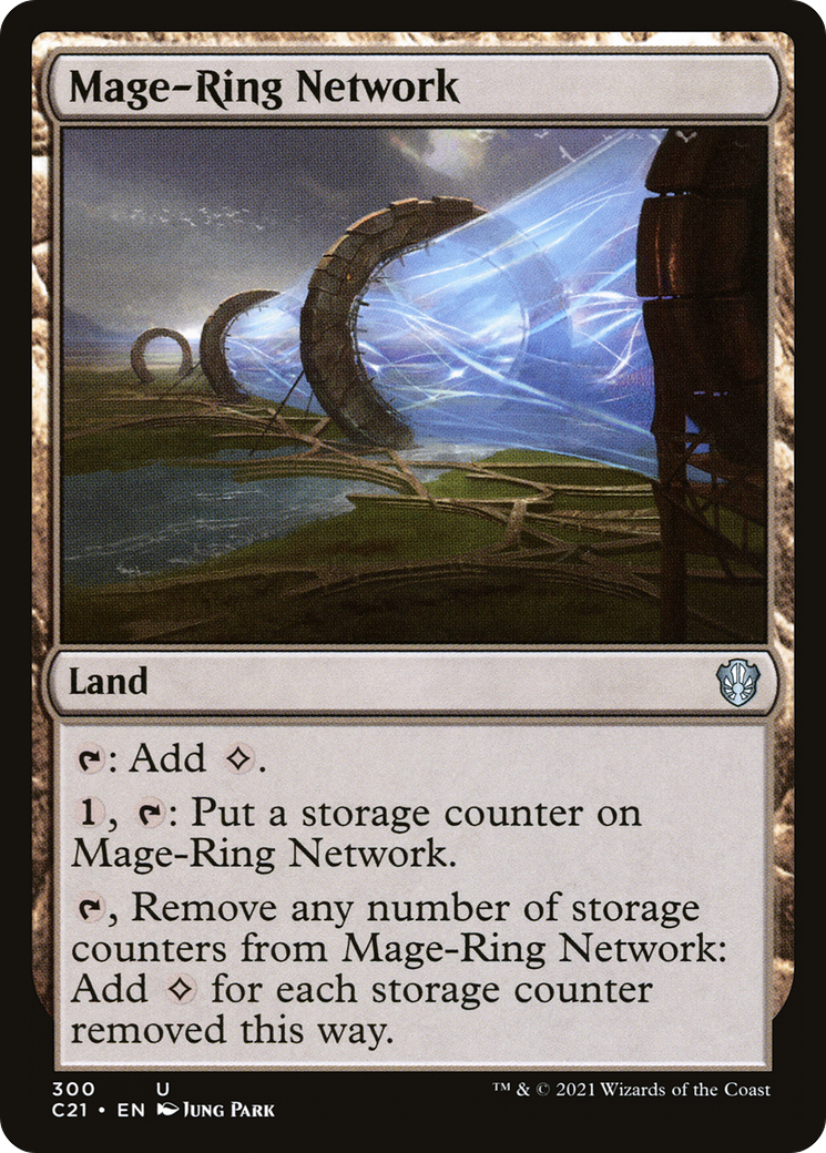 Mage-Ring Network (C21-300) [Commander 2021] MTG Single Wizards of the Coast