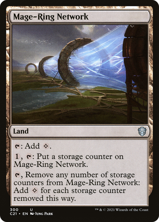 Mage-Ring Network (C21-300) [Commander 2021] MTG Single Wizards of the Coast