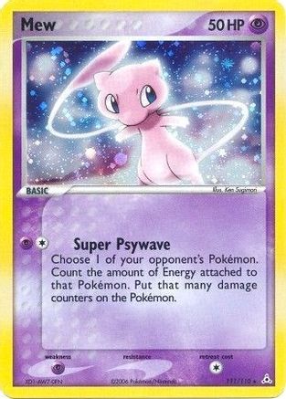 Mew (/110) Holofoil [EX: Holon Phantoms] Pokemon Single Pokémon
