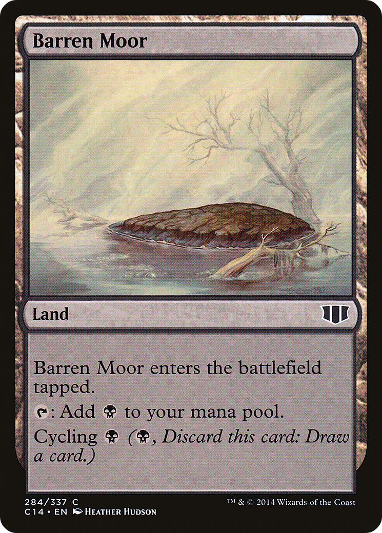 Barren Moor (C14-284) [Commander 2014] MTG Single Wizards of the Coast