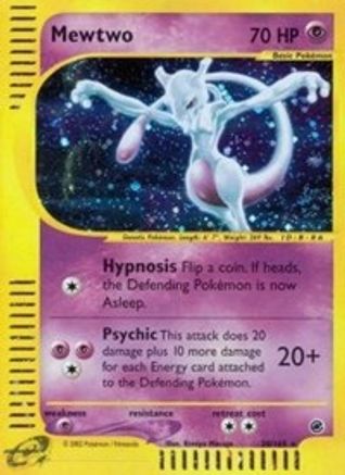 Mewtwo (20) (/165) Reverse Holofoil [Vintage: Expedition] Pokemon Single Pokémon