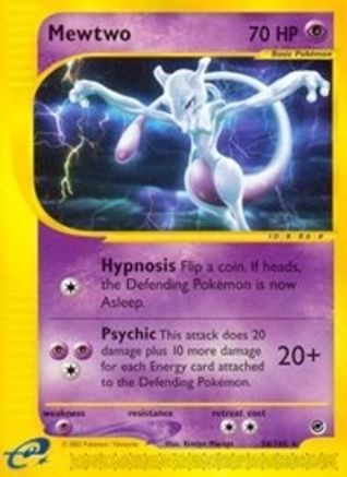 Mewtwo (56) (/165) Reverse Holofoil [Vintage: Expedition] Pokemon Single Pokémon