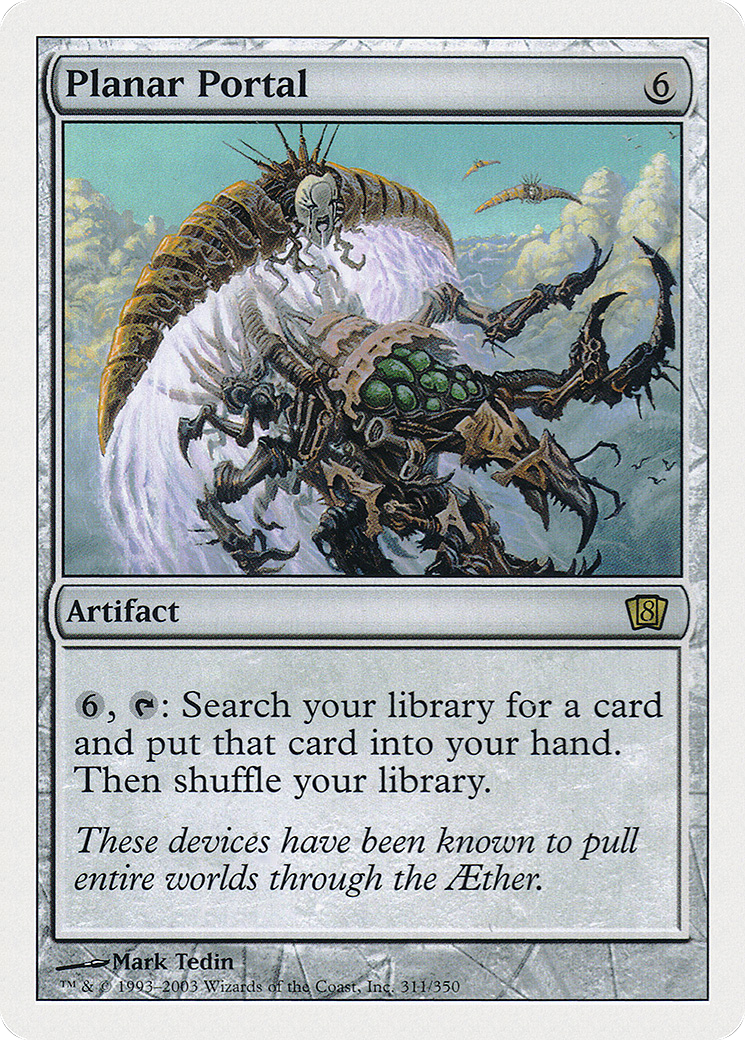 Planar Portal (8ED-311) [8th Edition] Foil MTG Single Wizards of the Coast