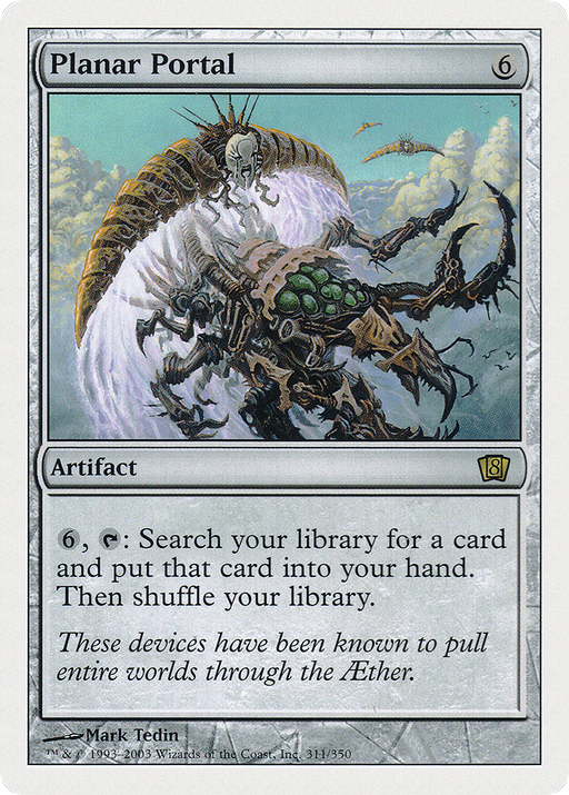 Planar Portal (8ED-311) [8th Edition] MTG Single Wizards of the Coast