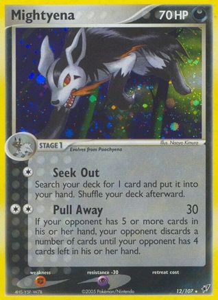 Mightyena (/107) [EX: Deoxys] Pokemon Single Pokémon