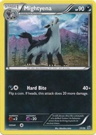 Mightyena 17/39 [XY: Kalos Starter Set] Pokemon Single Pokémon