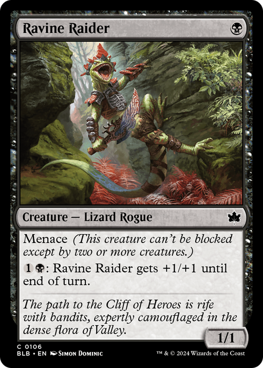 Ravine Raider (BLB-106) [Bloomburrow] Foil MTG Single Wizards of the Coast