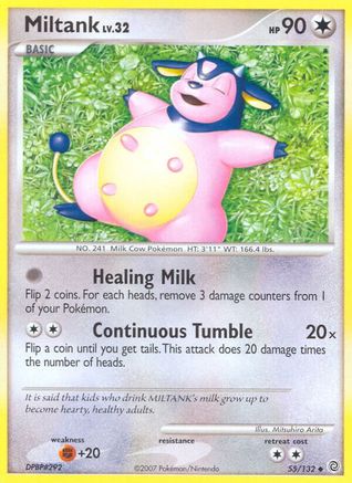Miltank (55/132) Reverse Holofoil [DP: Secret Wonders] Pokemon Single Pokémon