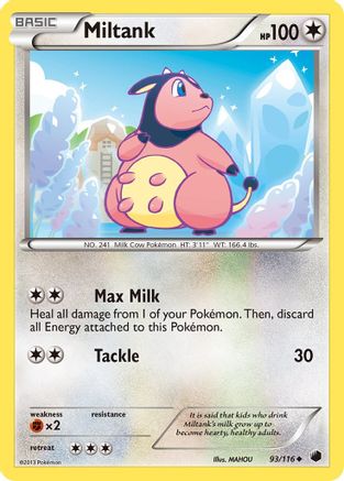 Miltank (93/116) [BW: Plasma Freeze] Pokemon Single Pokémon
