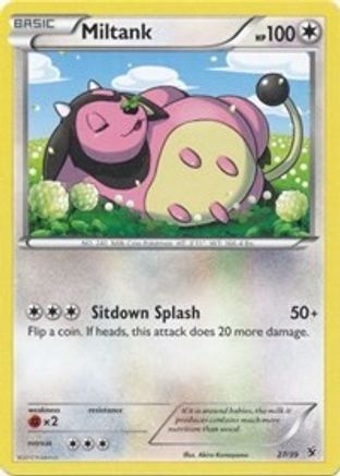 Miltank 27/39 [XY: Kalos Starter Set] Pokemon Single Pokémon